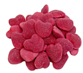 Spanish Red Heart Candy